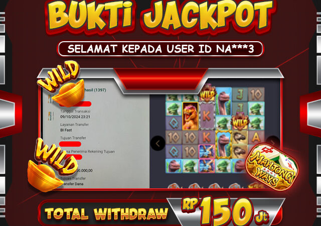 MENDAPATKAN JACKPOT