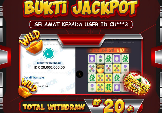 MENDAPATKAN JACKPOT