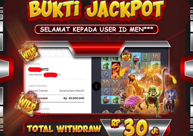 mendapatkan jackpot