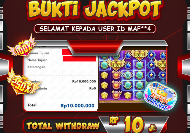 BUKTI JACKPOT SITUS AGENSAWER