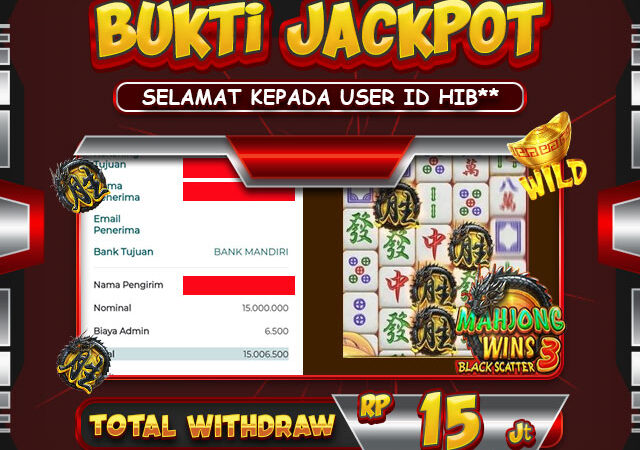 BUKTI JACKPOT DI SITUS AGENSAWER