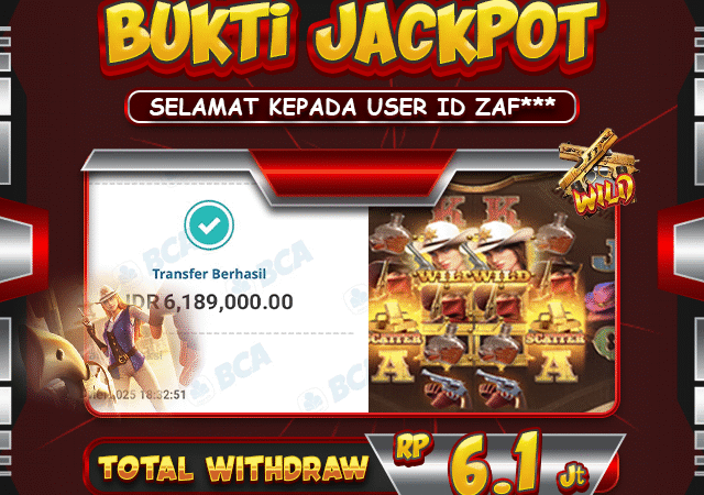 BUKTI JACKPOT DI SITUS AGENSAWER