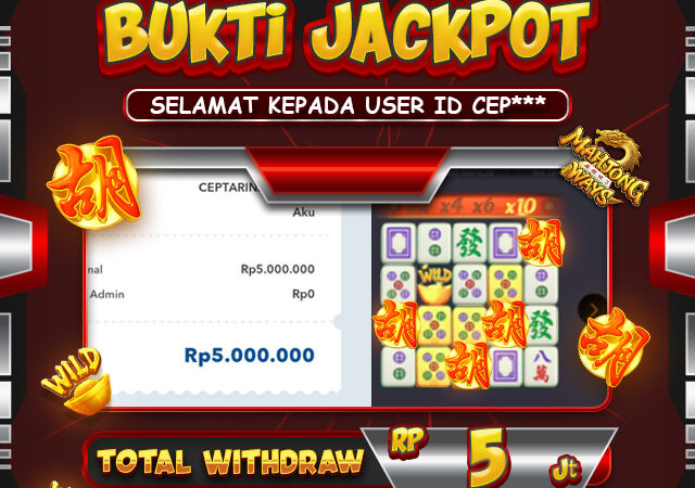 mendapatkan jackpot