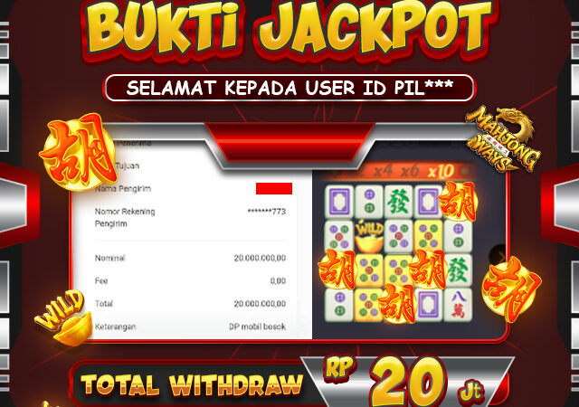 mendapatkan jackpot