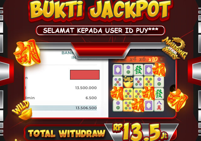 mendapatkan jackpot