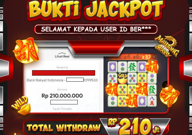 mendapatkan jackpot
