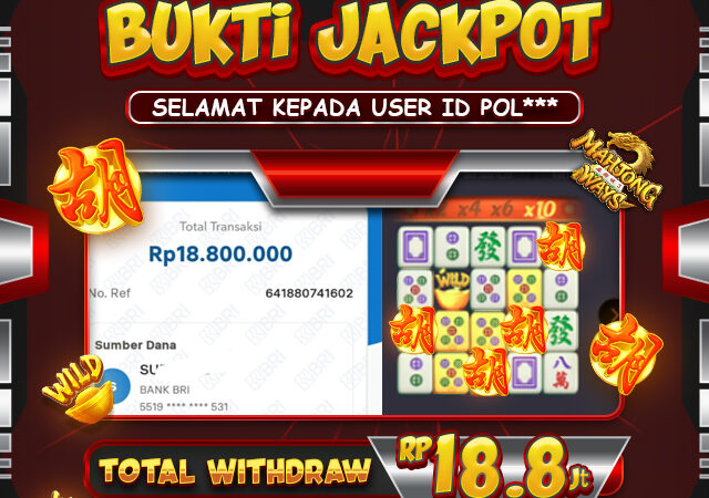mendapatkan jackpot