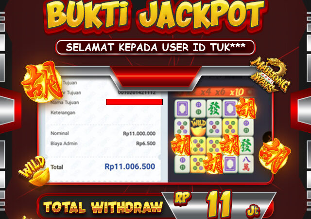 mendapatkan jackpot