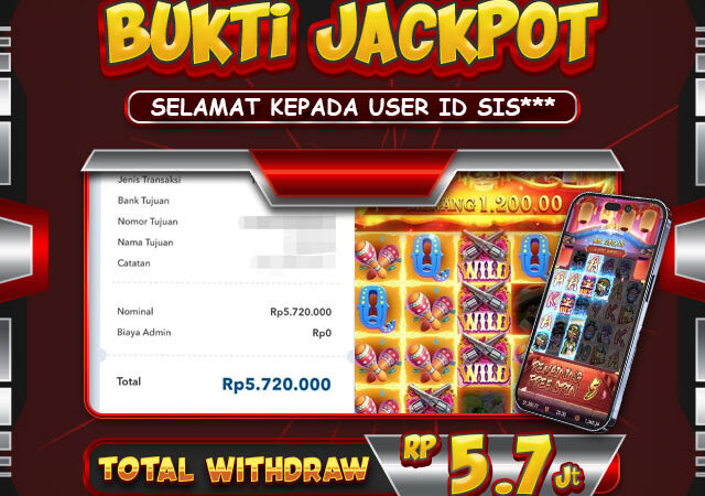 SELAMAT USER ID SIS*** TELAH MENDAPATKAN JACKPOT
