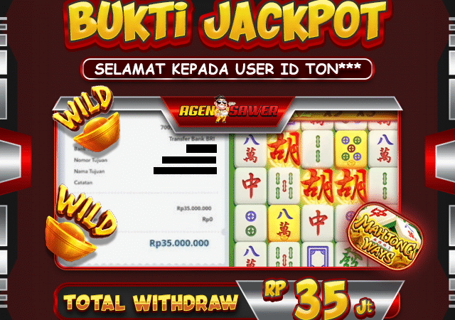 SELAMAT USER ID TON*** TELAH MENDAPATKAN JACKPOT